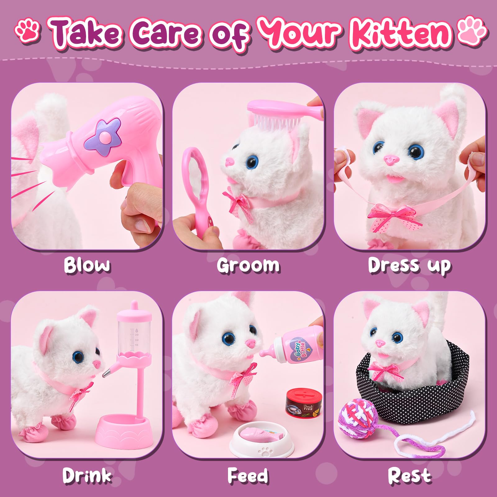 Golray cat carrier bag for portable, organized pretend play on the go