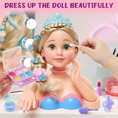 Golray compact mirror and jewelry pieces boost pretend beauty sessions.