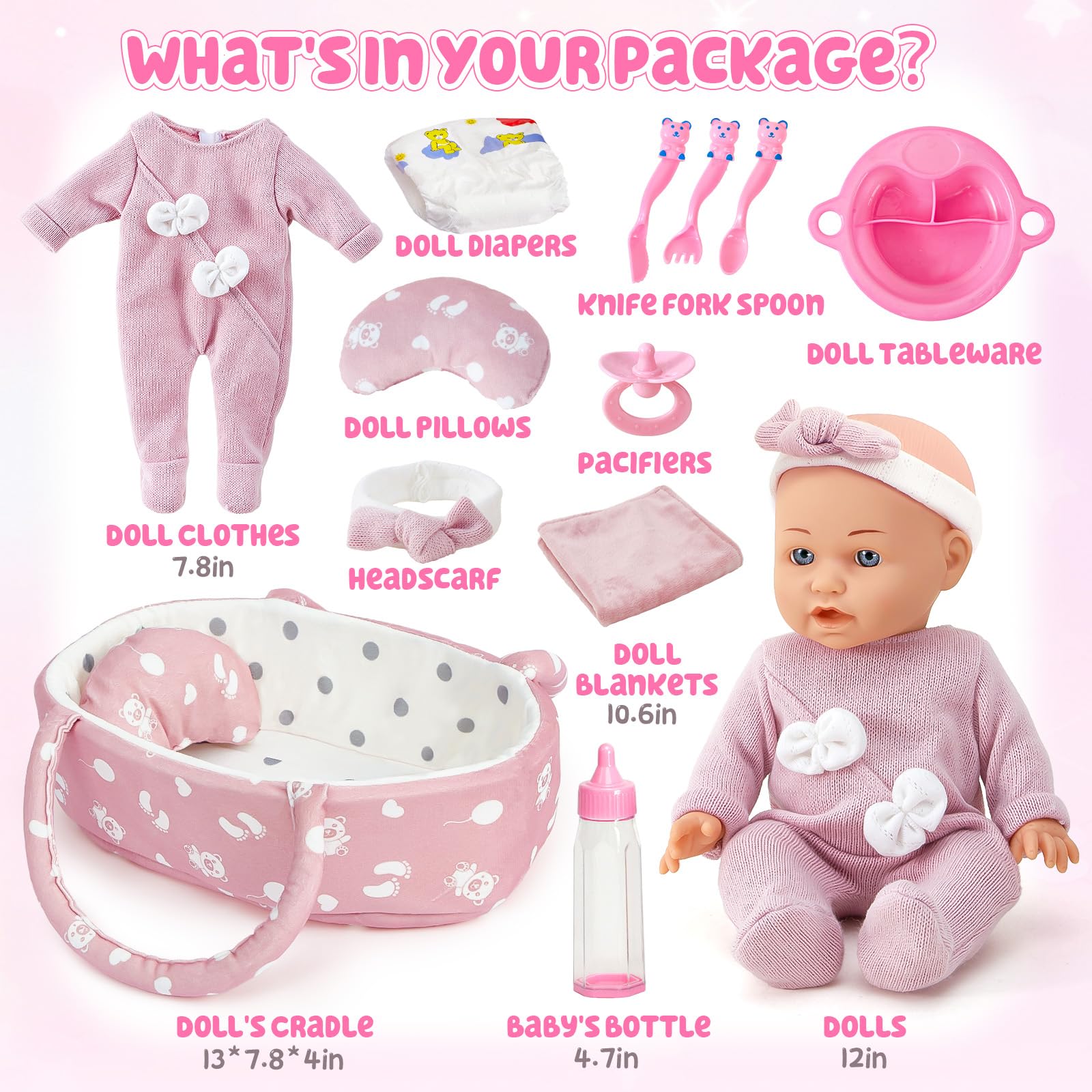 Golray realistic doll invites hugs and comforting snuggles during play.