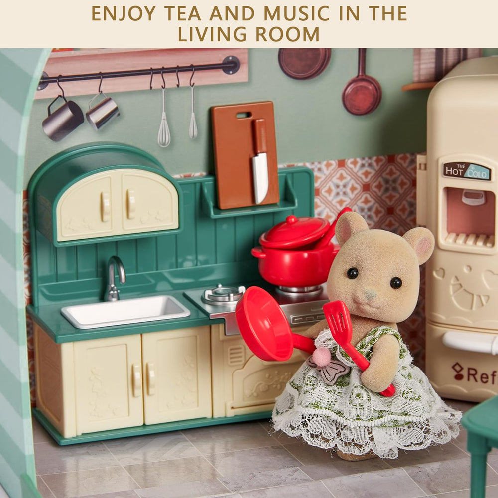 Bread included in the Golray suitcase kitchen for realistic pretend meals.