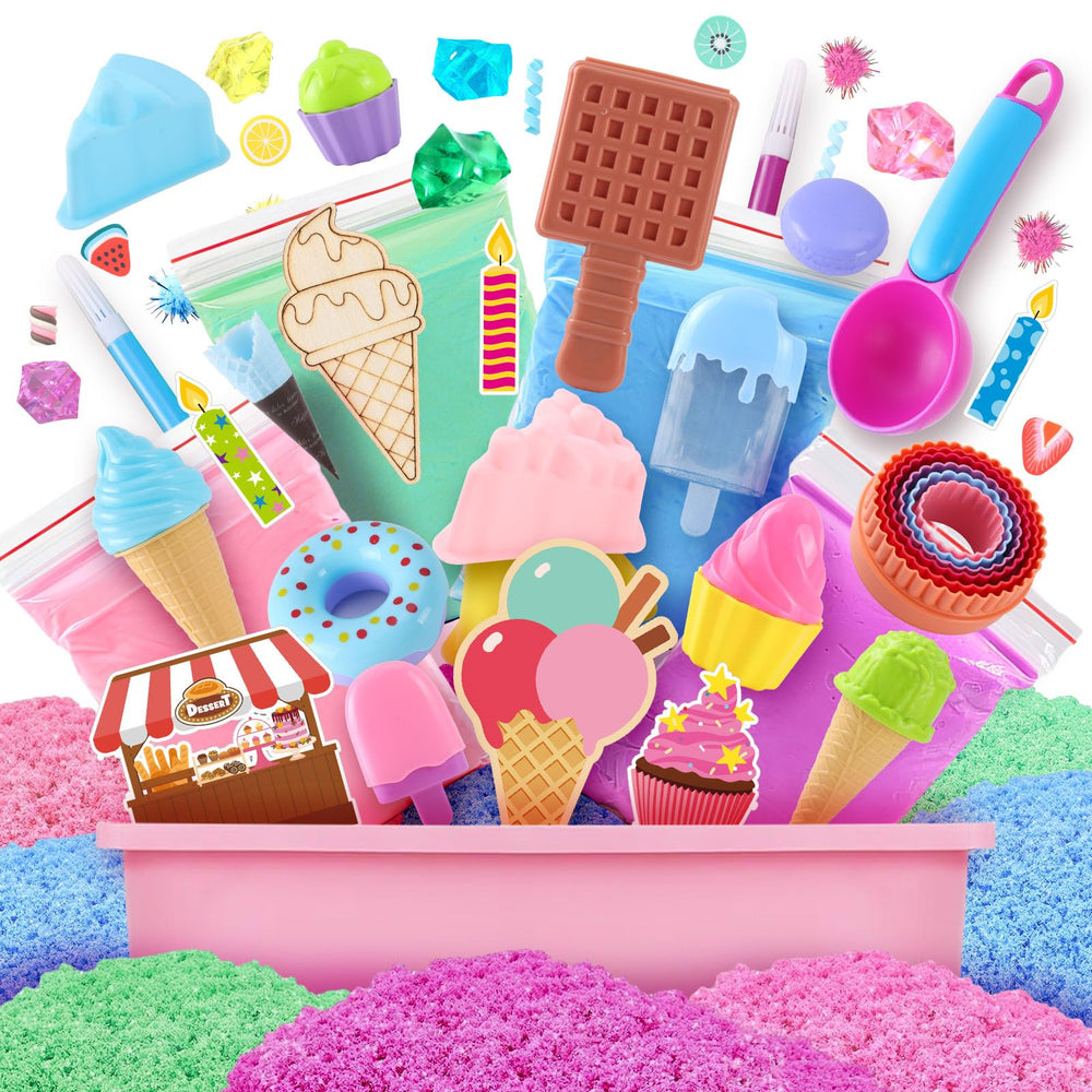 Golray kids enjoy imaginative play and social interaction with desserts.