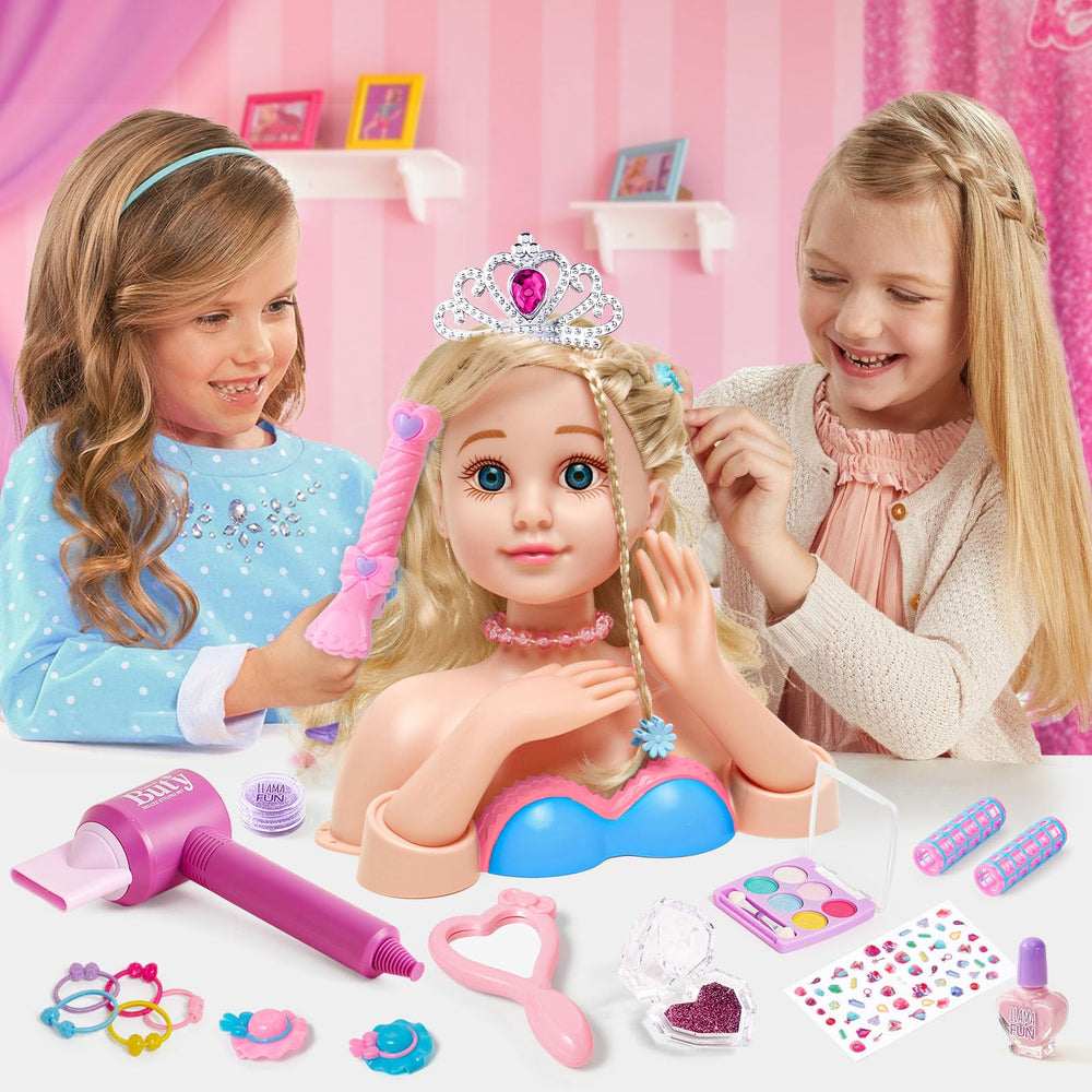 Golray rotating hands on the doll enable nail art and decor.