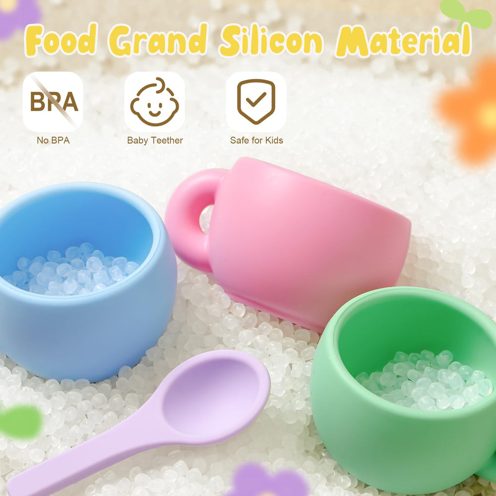 Golray silicone donuts dessert piece for colorful pretend snacks