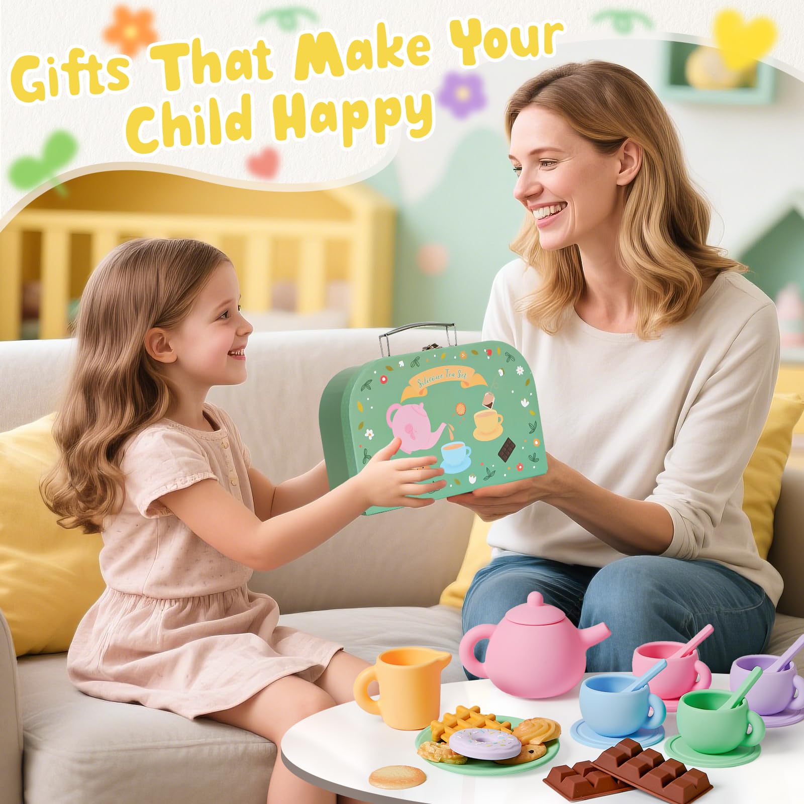 Golray picnic cloth for indoor and outdoor tea parties