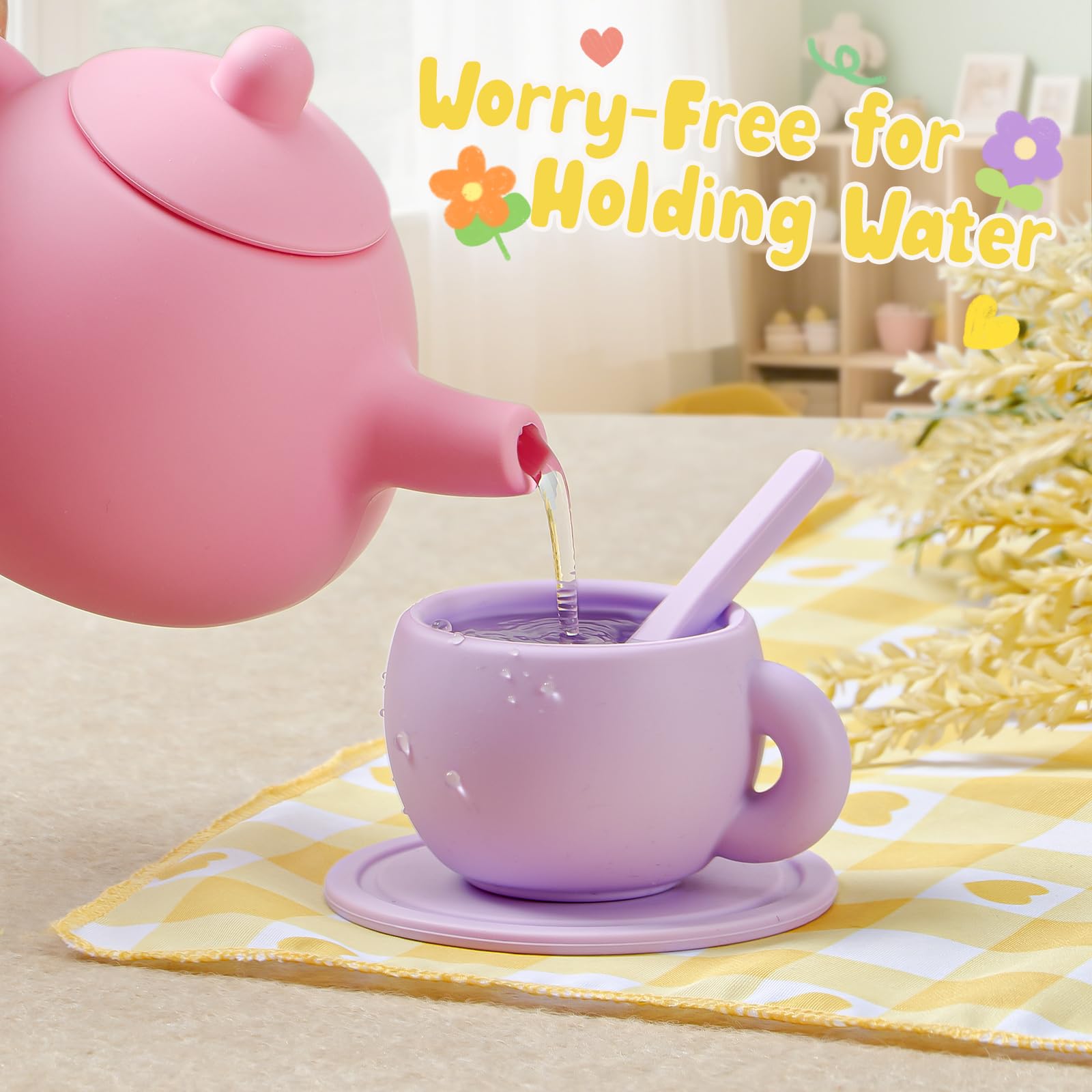 Golray silicone waffles dessert piece for playful party treats
