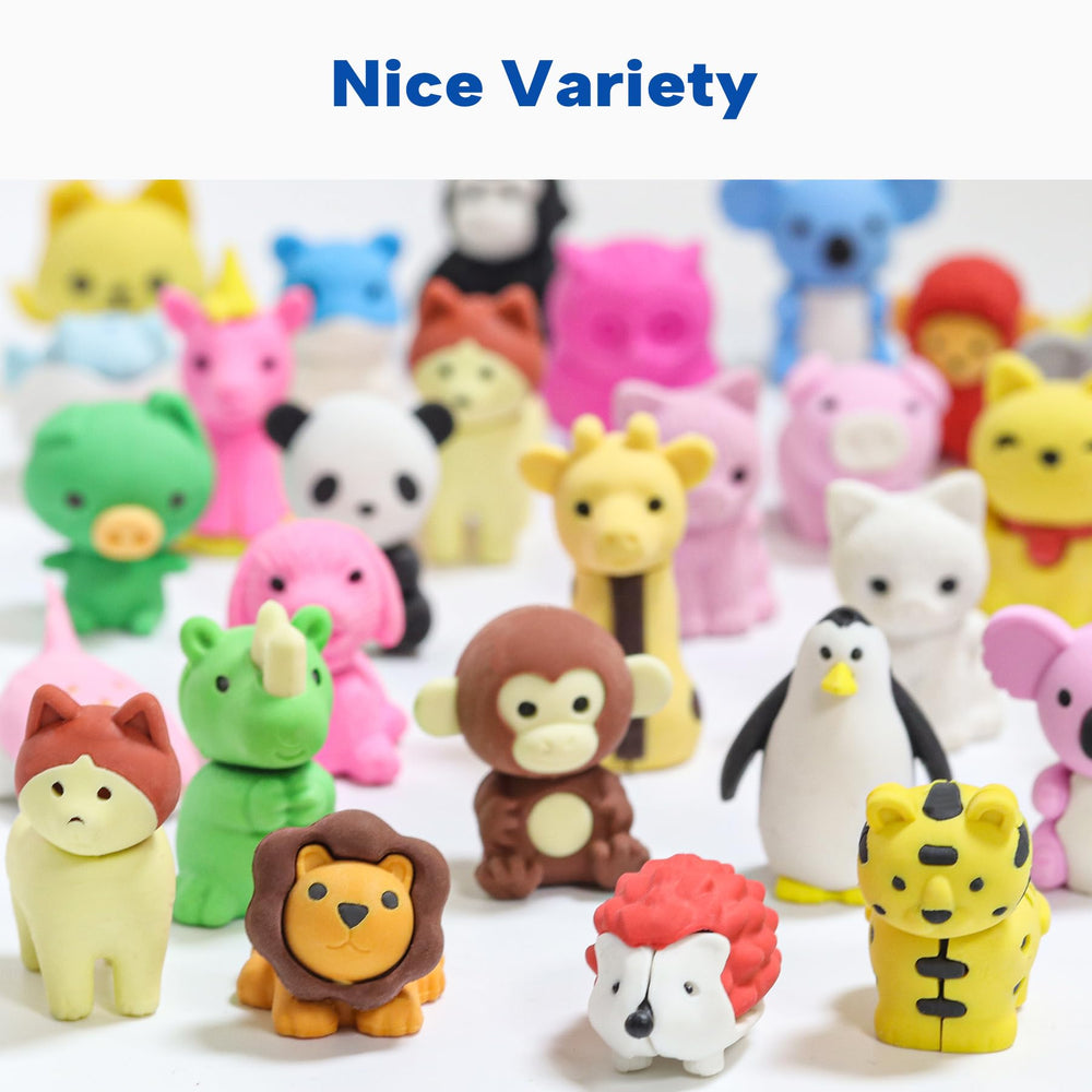 GOMIMEOR educational prize erasers support rewards-based learning and classroom motivation