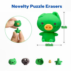 GOMIMEOR latex-free erasers ensure safe, non-toxic classroom fun and crafts