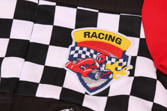 Gomukot Direct embroidery detail highlights cool racing style