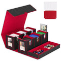 Gomyrod 7-in-1 deck box with commander display for easy card showcase during play