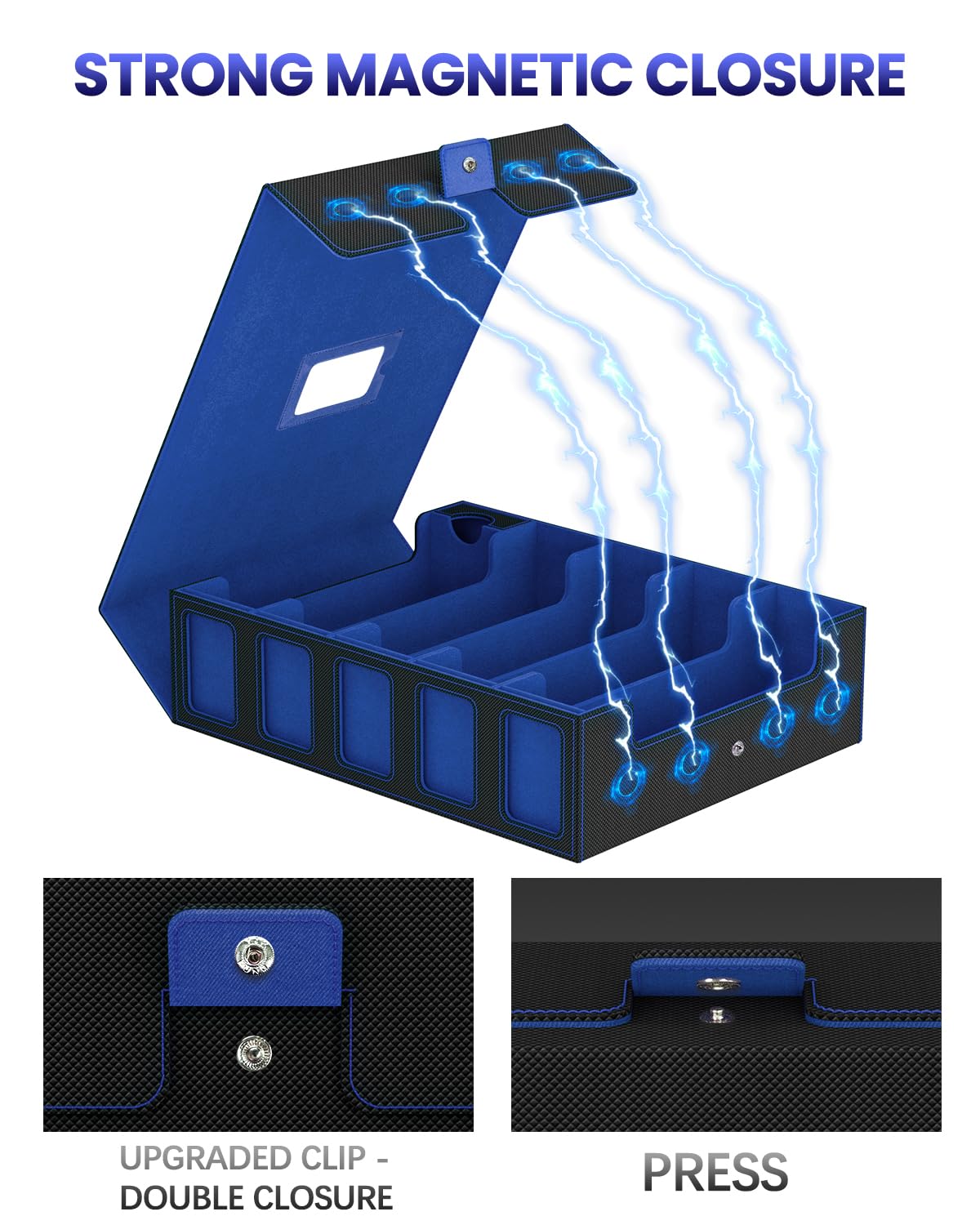 Gomyrod dice tray keeps tokens organized during play.