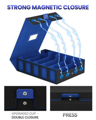 Gomyrod dice tray keeps tokens organized during play.