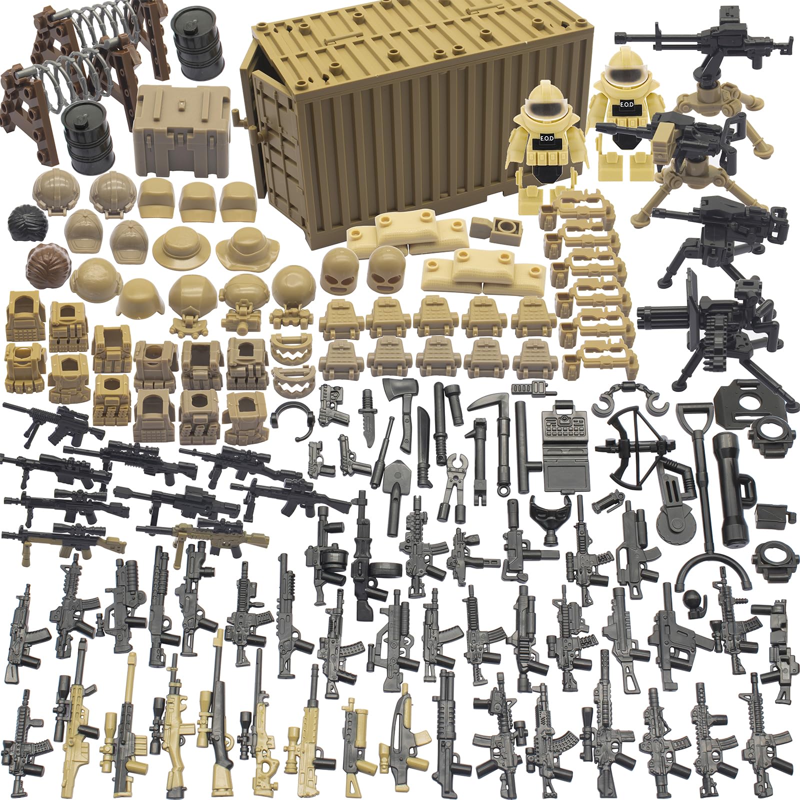 Gonsausola weapon pack toy accessories for imaginative play and realistic display