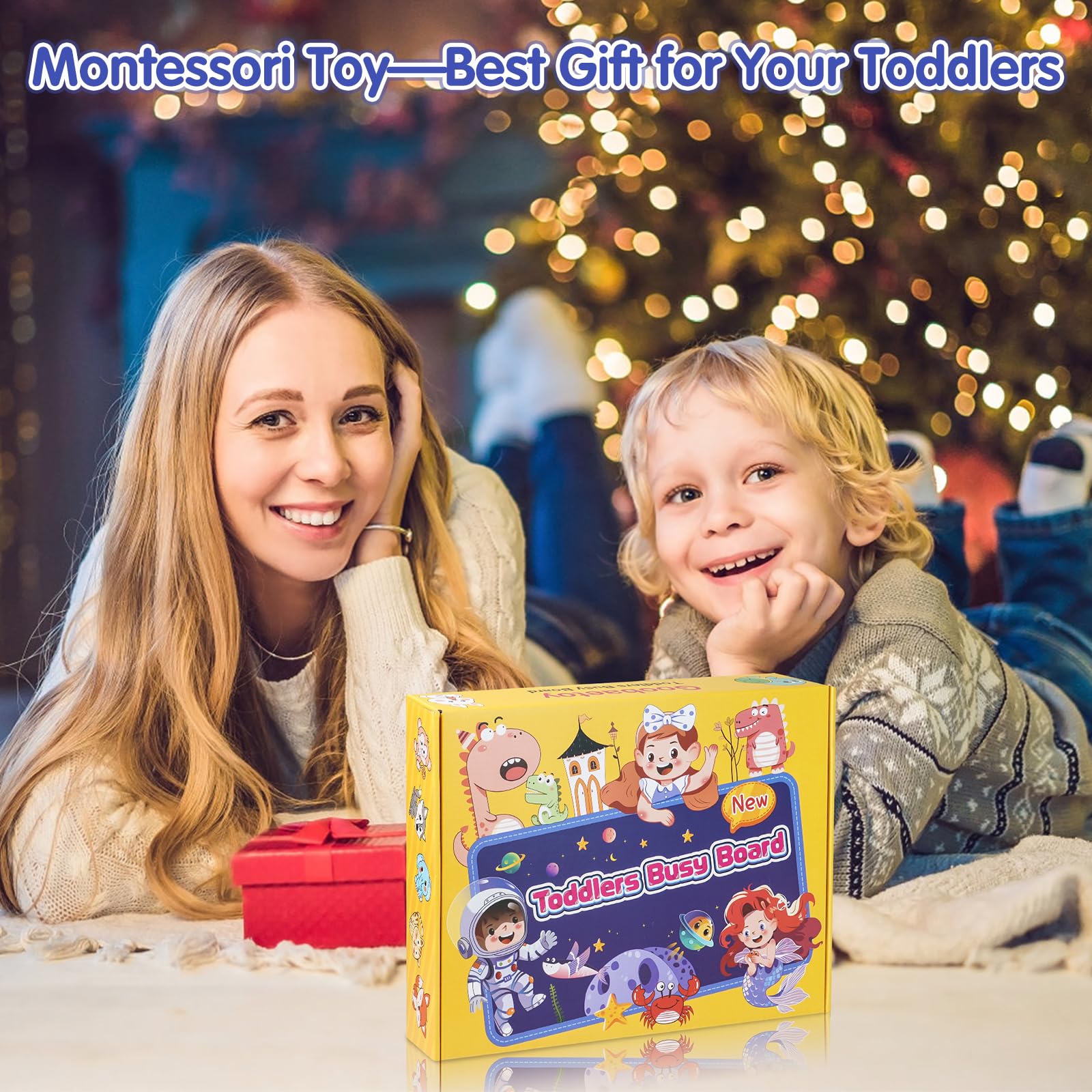 Goobaetoy Road-trip Busy Board provides quiet engagement for plane and car journeys.