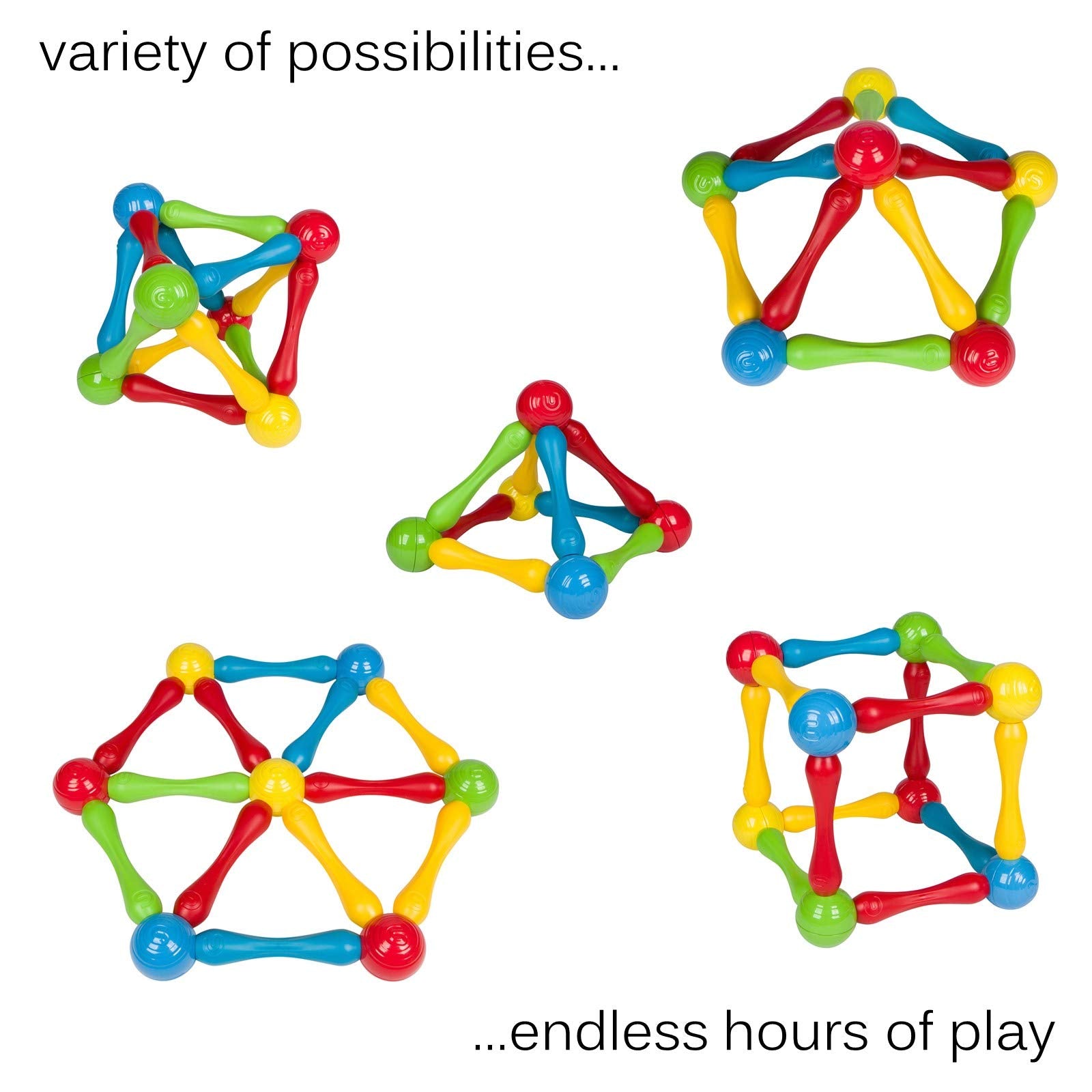Goobi open-ended play setup sparks creativity in construction and storytelling.
