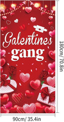 GOOD FEEL KING Galentines banner wall-hanging offers easy hallway decor.