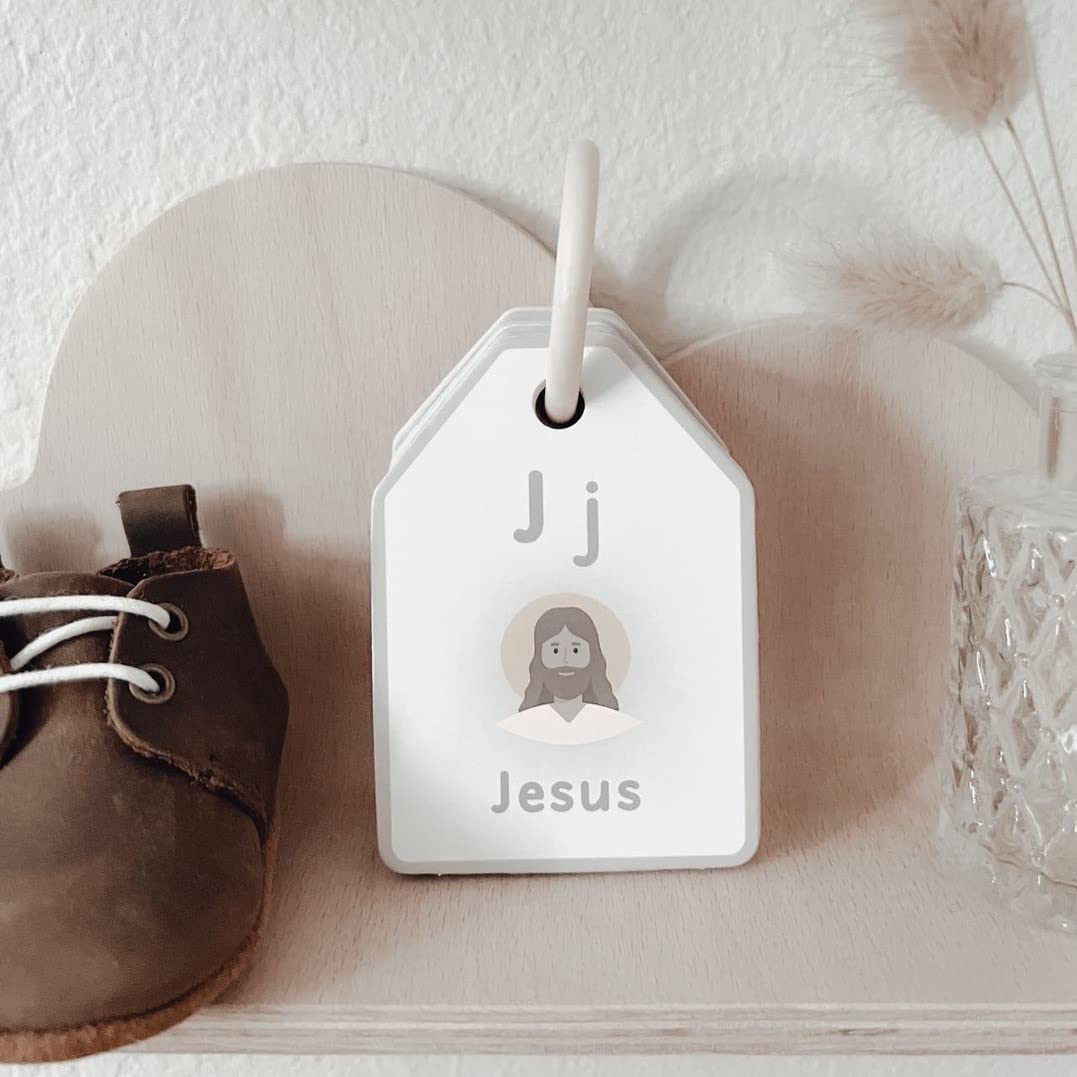 Good Ground Bible education ABC cards for church activities and quiet learning sessions