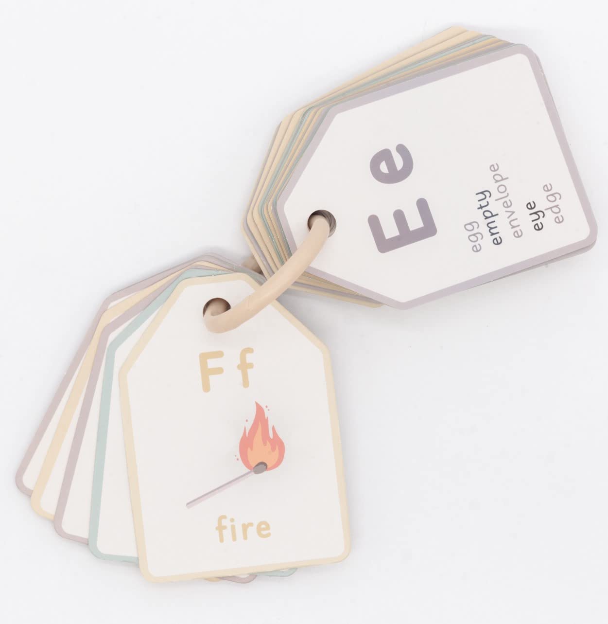 Good Ground ring binder flash cards organized for interactive learning and easy sorting