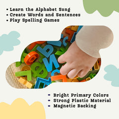 Good Ground colorfully colored Russian alphabet letters two sets for word building