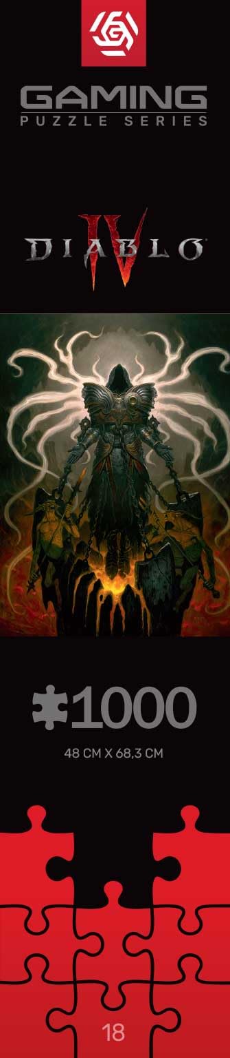 Good Loot Diablo 4 Inarius puzzle EU-made: trusted craftsmanship from a renowned puzzle maker.