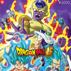 Good Loot Dragon Ball Super puzzle 1000 pieces demonstrates durable construction during assembly.