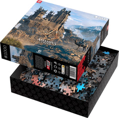 Good Loot Mirage puzzle close-up piece highlights precision that aids smooth assembly.