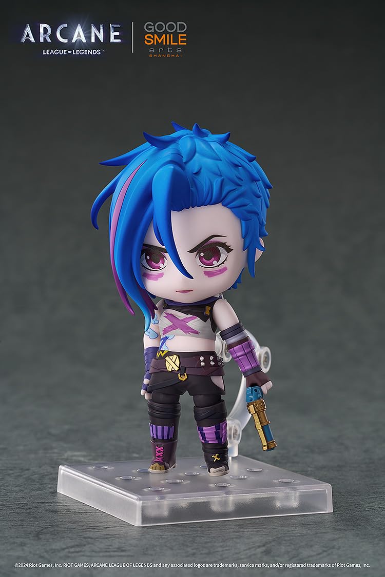 Good Smile Company Jinx Arcane Nendoroid packaging for safe display