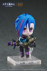 Good Smile Company Jinx Arcane Nendoroid serious expression for dramatic display