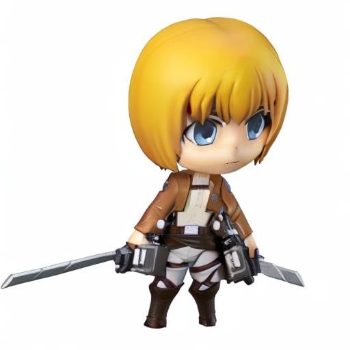 Good Smile Armin Arlert Nendoroid bandage head with kneeling pose