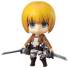 Good Smile Armin Arlert Nendoroid main pose for dynamic display