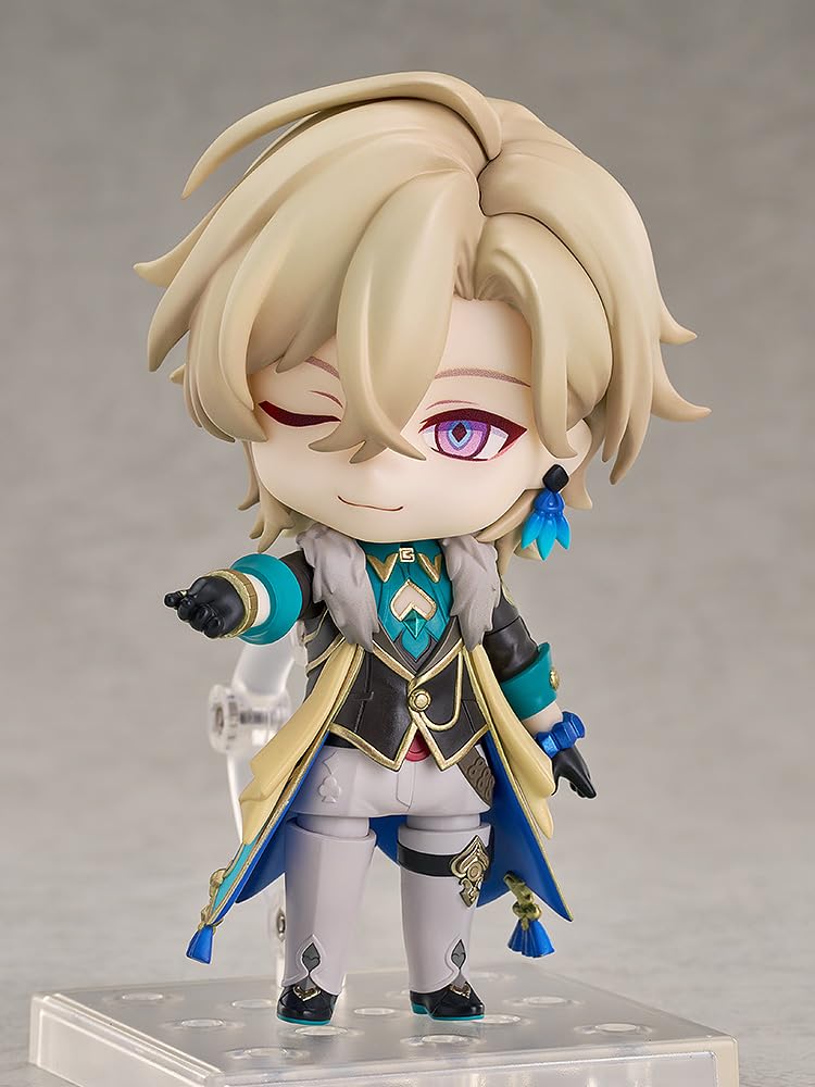 Aventurine Nendoroid with interchangeable face plates for expressions.
