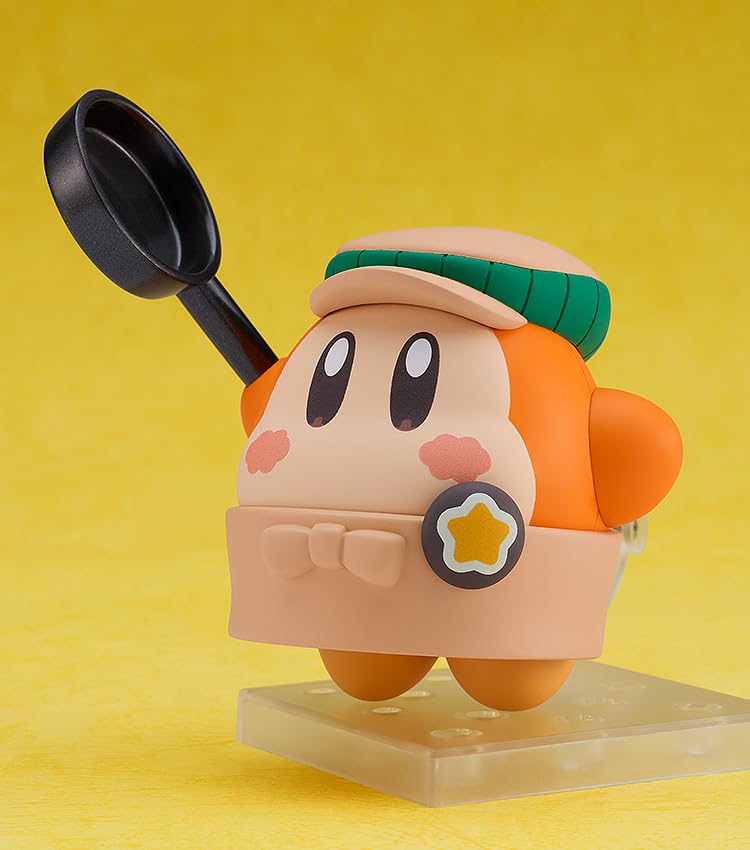 Good Smile Company Waddle Dee Nendoroid chef hat accessory enhances cafe-themed display options.
