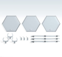 Good Smile Company hex-type stand assembly provides stable support for articulated figures.