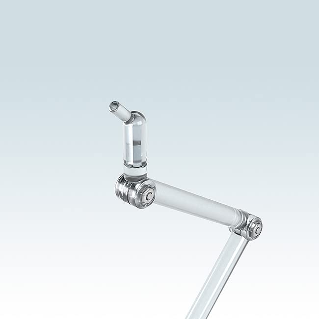 Good Smile Company transparent ABS stand presents a clean, unobtrusive display.