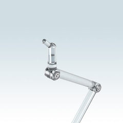 Good Smile Company transparent ABS stand presents a clean, unobtrusive display.
