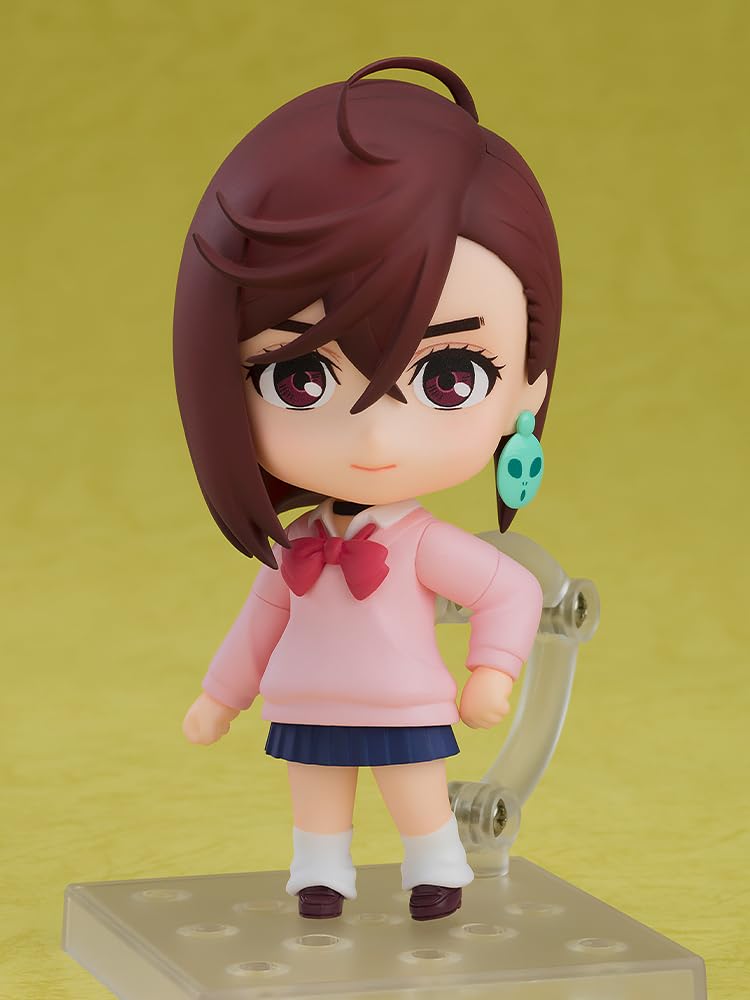 Good Smile Company Momo Nendoroid battle face for dynamic action posing.