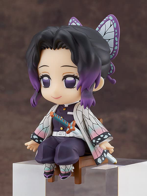 Good Smile Demon Slayer Shinobu Kocho Swacchao packaging preview.