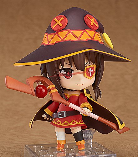 Good Smile Megumin Nendoroid 3rd-Run side view ideal for shelf posing.