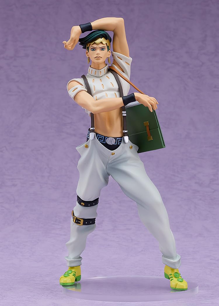 7.1 inch tall Rohan Kishibe figure fits desks and shelves for easy showcasing.