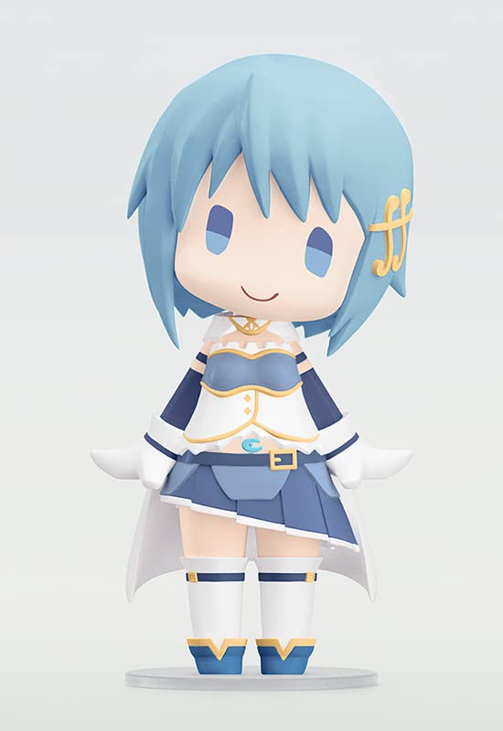 Close-up of Good Smile Sayaka Miki Hello paint detail and color accuracy.