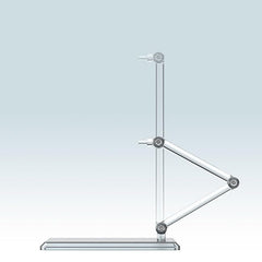 Good Smile The Simple Stand X3 3 mm pin connects to holes for stability
