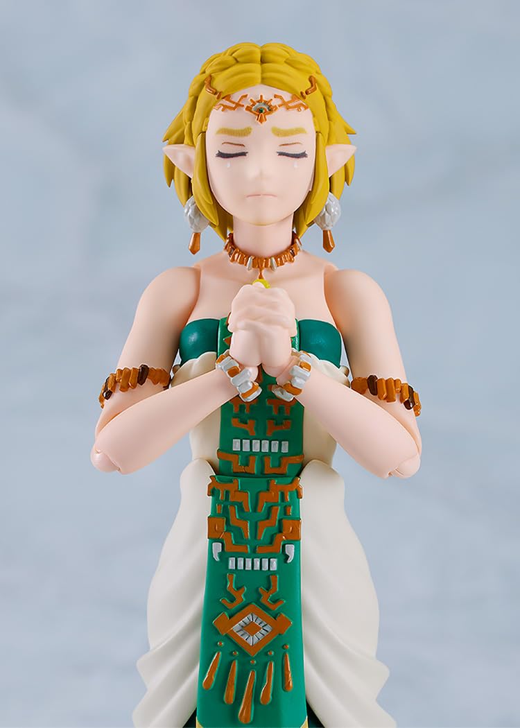 Good Smile Zelda Figma broken Master Sword accessory for dramatic dioramas.