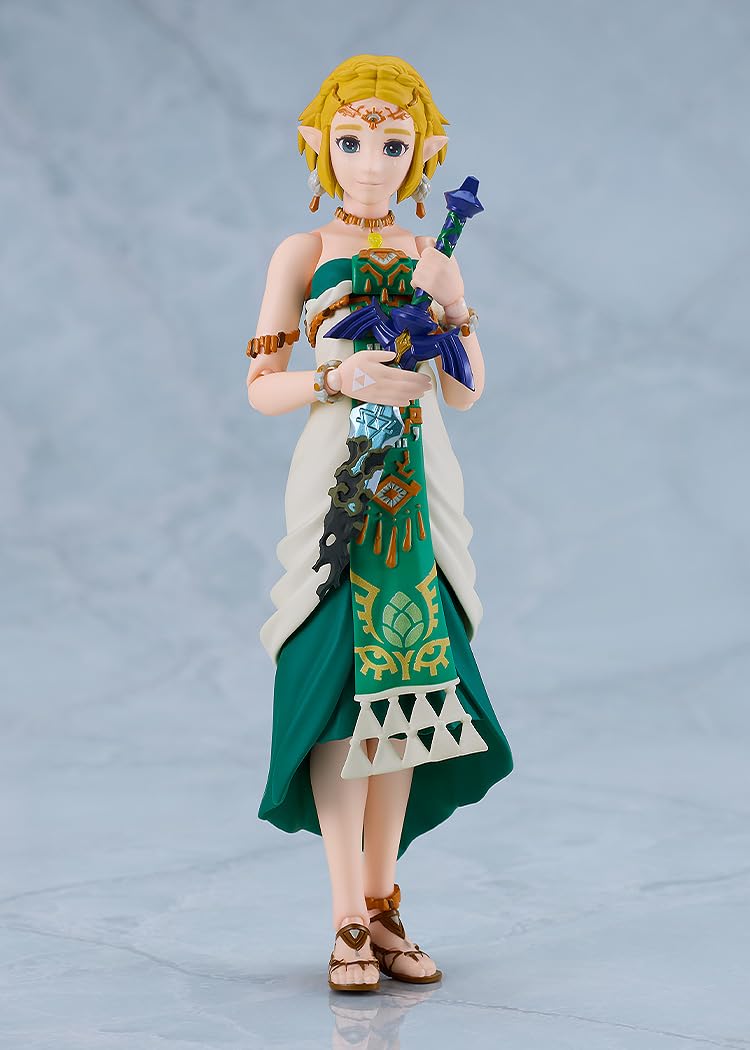 Good Smile Zelda Figma pose-ready figure for dynamic photography and display.