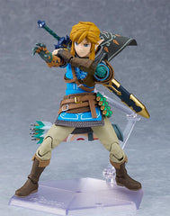 Good Smile Zelda Link DX Edition Ascend effect adds magical ascent to poses.