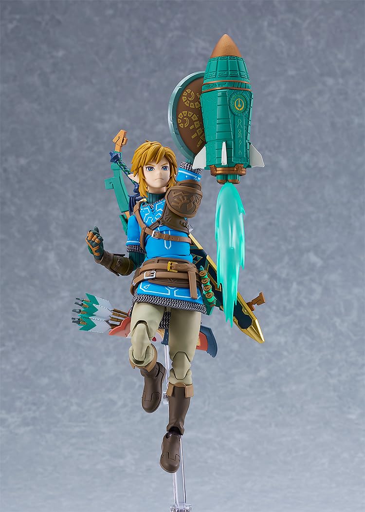 Good Smile Zelda Link DX Edition Hylian Hood detail for authentic display.