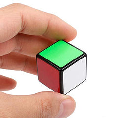GoodCube 1x1x1 black cube in-box view including speed cube