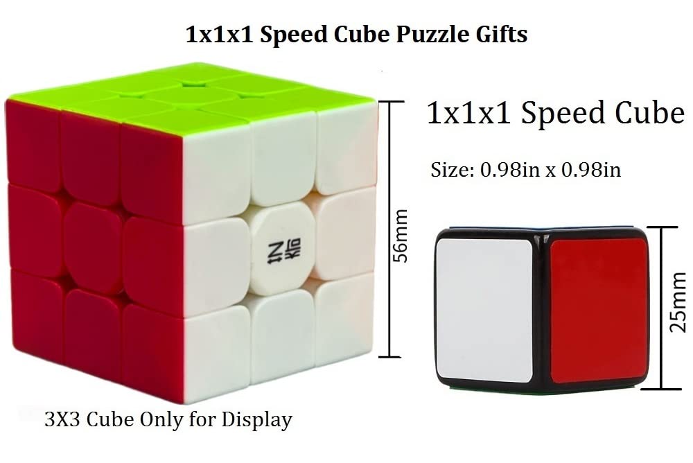 GoodCube 1x1x1 black cube side view with smooth ABS feel