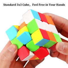 GoodCube 3x3 speed cube in hand for quick finger dexterity.