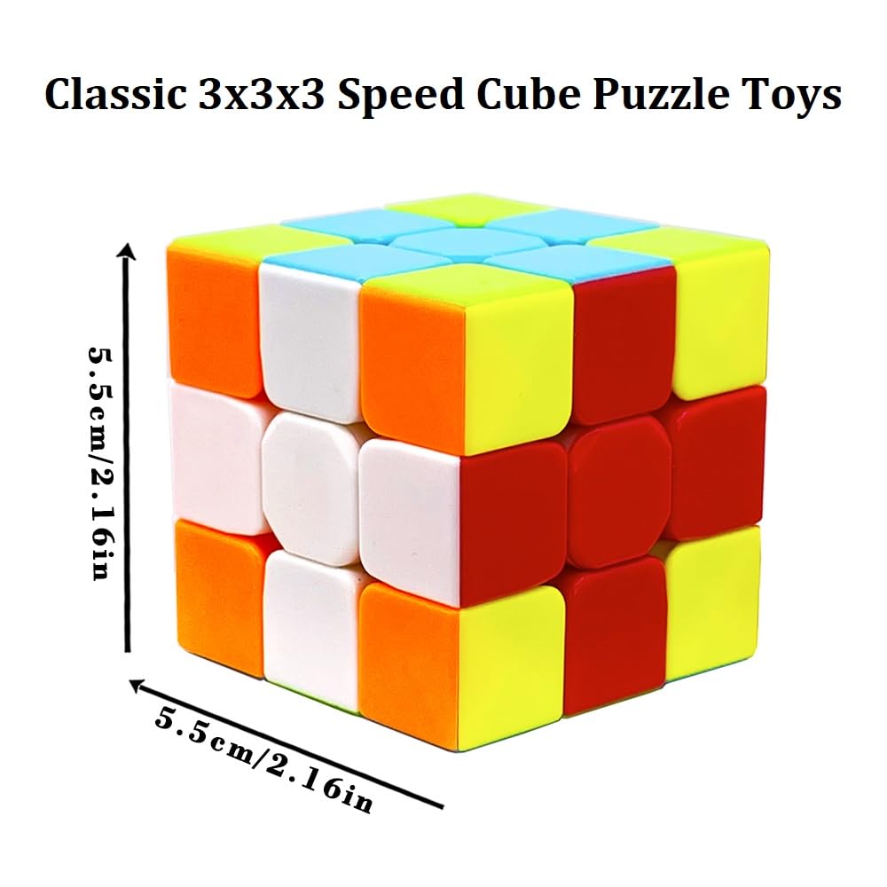 GoodCube 3x3 speed cube top view showing sleek turning mechanism.