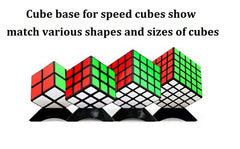 GoodCube stand used in cube show to frame large cubes.