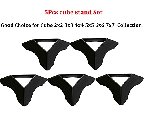 GoodCube stand holder side view with cubes neatly organized.